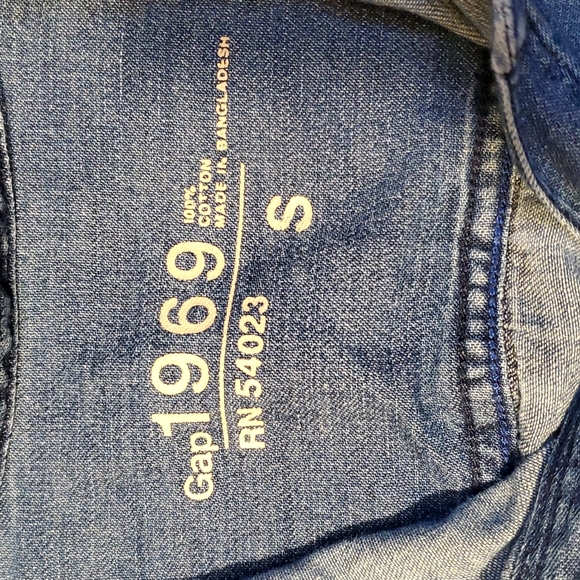 Jean button down shirt - Picture 3 of 3